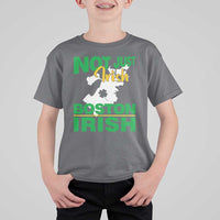 Funny Boston Irish T Shirt For Kid Not Just Irish Boston Irish Shamrock
