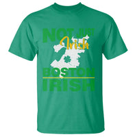 Funny Boston Irish T Shirt Not Just Irish Boston Irish Shamrock