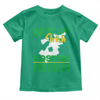 Funny Boston Irish Toddler T Shirt Not Just Irish Boston Irish Shamrock