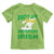 Funny Boston Irish Toddler T Shirt Not Just Irish Boston Irish Shamrock