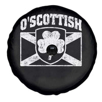 Irish-Scots Irish Scottish Spare Tire Cover O'Scottish Vintage Shamrock