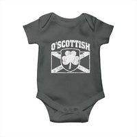 Irish-Scots Irish Scottish Baby Onesie O'Scottish Vintage Shamrock