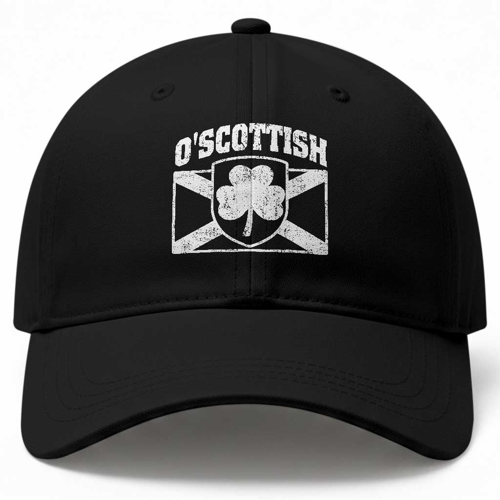 Irish-Scots Irish Scottish Baseball Cap O'Scottish Vintage Shamrock