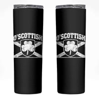 Irish-Scots Irish Scottish Skinny Tumbler O'Scottish Vintage Shamrock