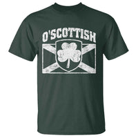 Irish-Scots Irish Scottish T Shirt O'Scottish Vintage Shamrock