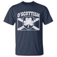 Irish-Scots Irish Scottish T Shirt O'Scottish Vintage Shamrock