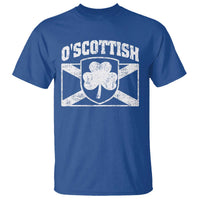 Irish-Scots Irish Scottish T Shirt O'Scottish Vintage Shamrock