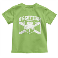 Irish-Scots Irish Scottish Toddler T Shirt O'Scottish Vintage Shamrock