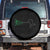 Funny St Patrick's Day Ice Hockey Shamrock Spare Tire Cover