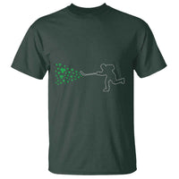 Funny St Patrick's Day Ice Hockey Shamrock T Shirt