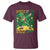 Funny Skibidi St Pat Rizz Day T Shirt Dabbing Leprechaun Shamrock Coin