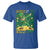 Funny Skibidi St Pat Rizz Day T Shirt Dabbing Leprechaun Shamrock Coin