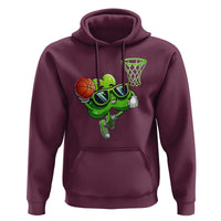 Funny St Patrick's Day Basketball Green Shamrock Hoodie