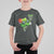 Funny St Patrick's Day Basketball Green Shamrock T Shirt For Kid