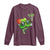 Funny St Patrick's Day Basketball Green Shamrock Long Sleeve Shirt