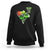 Funny St Patrick's Day Basketball Green Shamrock Sweatshirt