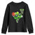 Funny St Patrick's Day Basketball Green Shamrock Youth Sweatshirt