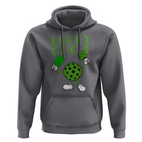 Funny St Patrick's Day Pickleball Lucky Shot Hoodie