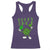 Funny St Patrick's Day Pickleball Lucky Shot Racerback Tank Top