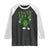 Funny St Patrick's Day Pickleball Lucky Shot Raglan Shirt
