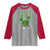 Funny St Patrick's Day Pickleball Lucky Shot Raglan Shirt