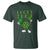 Funny St Patrick's Day Pickleball Lucky Shot T Shirt
