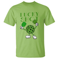 Funny St Patrick's Day Pickleball Lucky Shot T Shirt