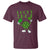 Funny St Patrick's Day Pickleball Lucky Shot T Shirt