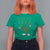 Funny St Patrick's Day Pickleball Lucky Shot T Shirt For Women