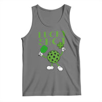 Funny St Patrick's Day Pickleball Lucky Shot Tank Top