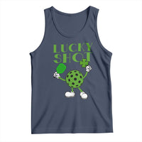 Funny St Patrick's Day Pickleball Lucky Shot Tank Top