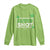 Funny St Patrick's Day Pickleball Long Sleeve Shirt Lucky Shot Shamrock