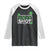 Funny St Patrick's Day Pickleball Raglan Shirt Lucky Shot Shamrock