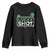 Funny St Patrick's Day Pickleball Youth Sweatshirt Lucky Shot Shamrock