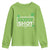 Funny St Patrick's Day Pickleball Youth Sweatshirt Lucky Shot Shamrock