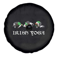 Funny St Patricks Day Beer Drinking Spare Tire Cover Irish Yoga Leprechaun Beer Mug