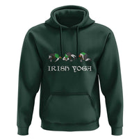 Funny St Patricks Day Beer Drinking Hoodie Irish Yoga Leprechaun Beer Mug