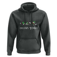 Funny St Patricks Day Beer Drinking Hoodie Irish Yoga Leprechaun Beer Mug