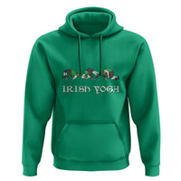Funny St Patricks Day Beer Drinking Hoodie Irish Yoga Leprechaun Beer Mug