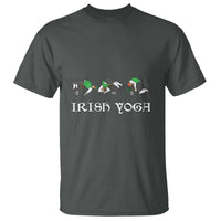 Funny St Patricks Day Beer Drinking T Shirt Irish Yoga Leprechaun Beer Mug