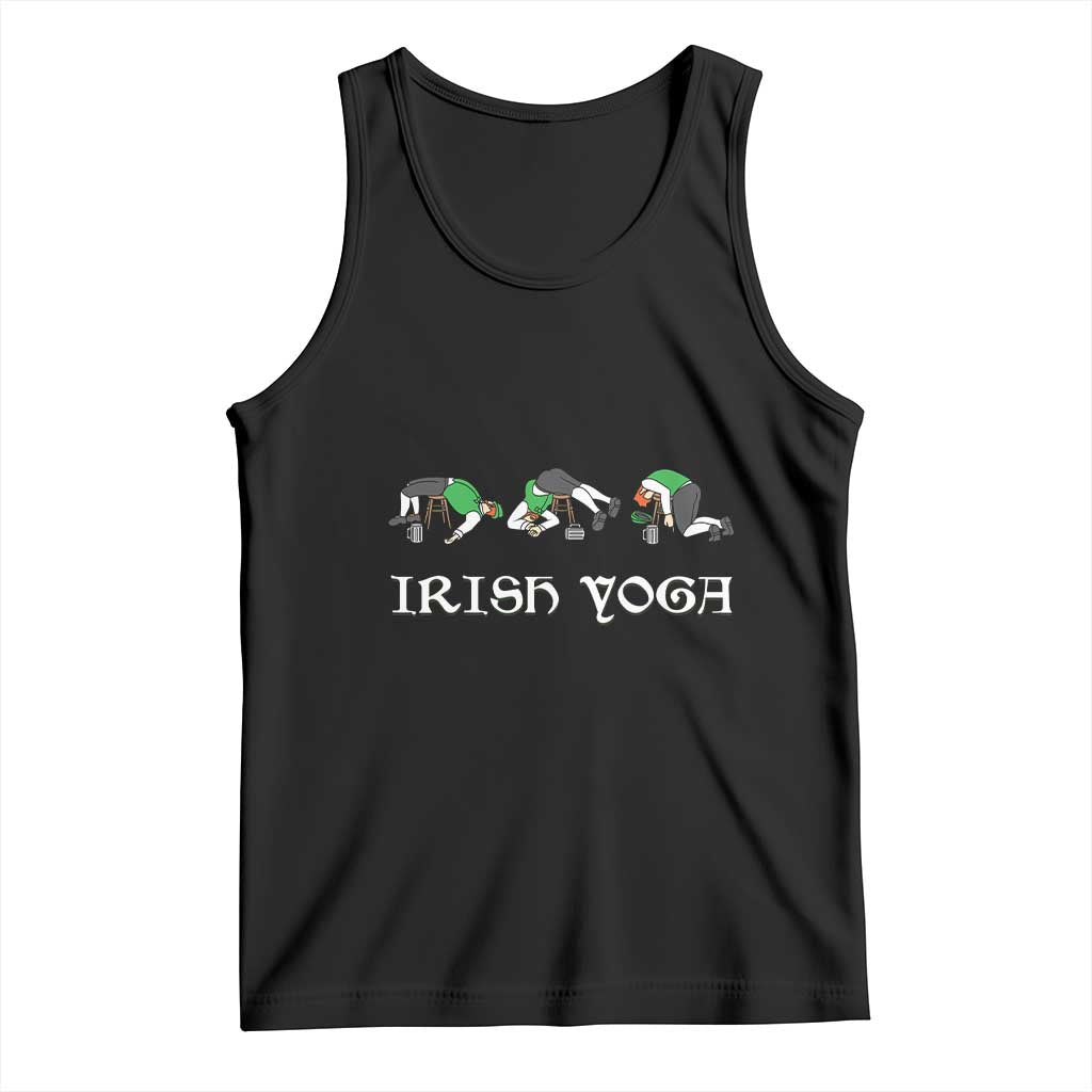 Funny St Patricks Day Beer Drinking Tank Top Irish Yoga Leprechaun Beer Mug
