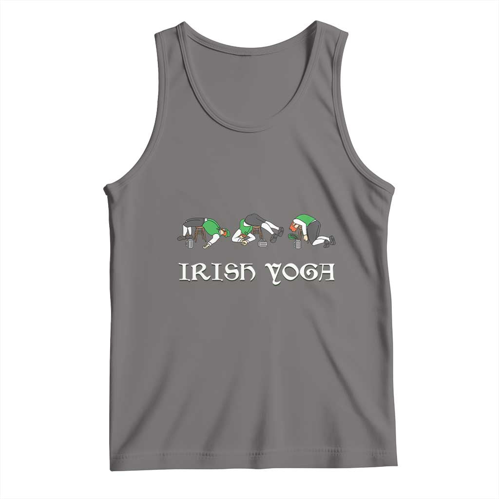 Funny St Patricks Day Beer Drinking Tank Top Irish Yoga Leprechaun Beer Mug