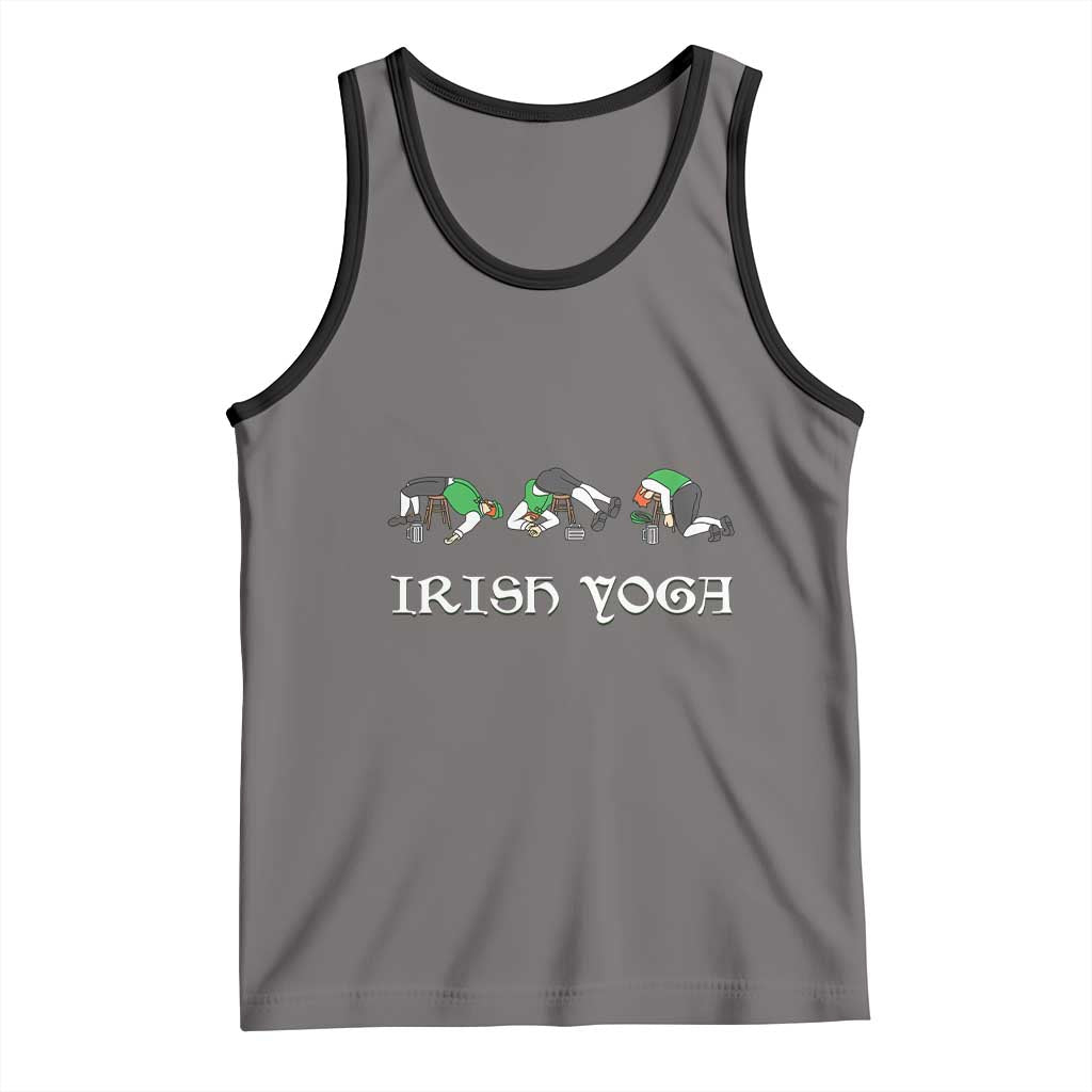 Funny St Patricks Day Beer Drinking Tank Top Irish Yoga Leprechaun Beer Mug