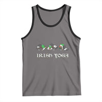 Funny St Patricks Day Beer Drinking Tank Top Irish Yoga Leprechaun Beer Mug