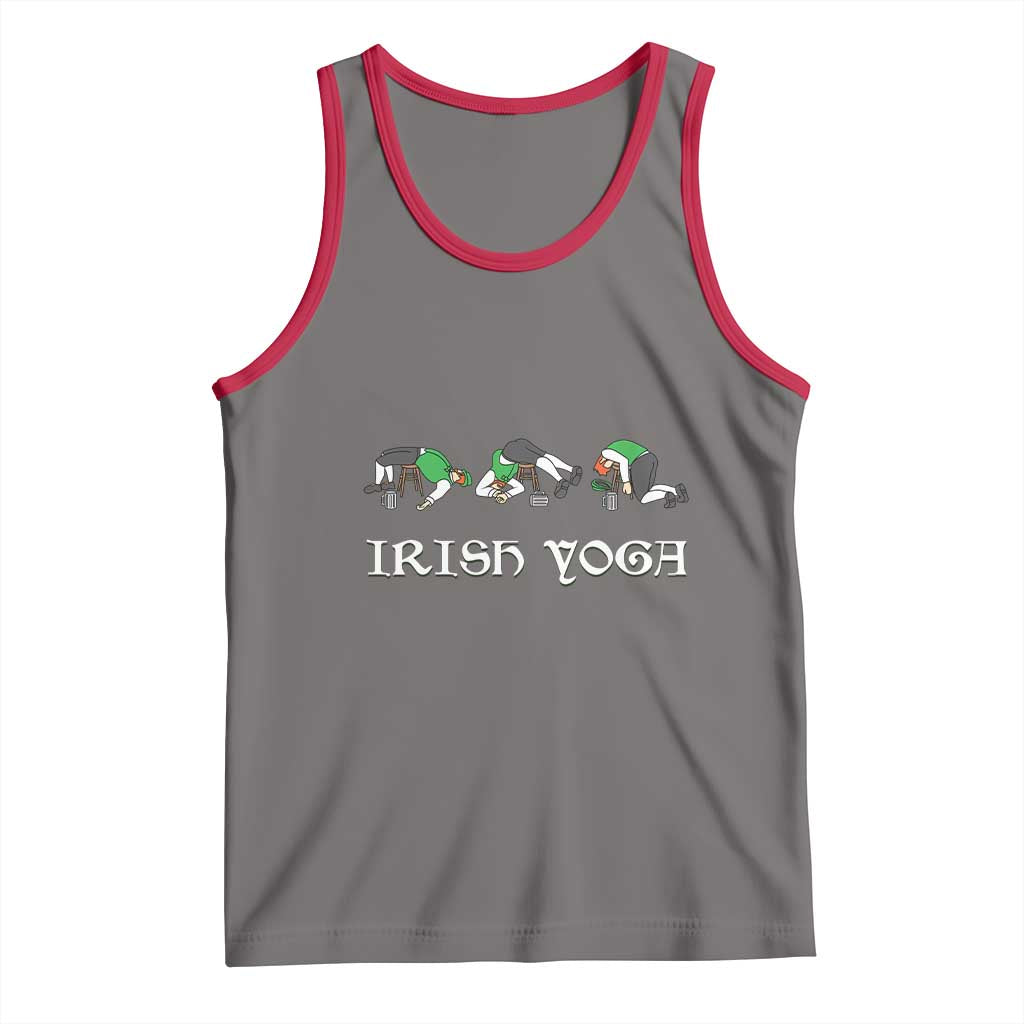 Funny St Patricks Day Beer Drinking Tank Top Irish Yoga Leprechaun Beer Mug
