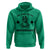Funny St Patrick's Day Just Here For The Shenanigans Hoodie Frog Shamrock