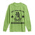 Funny St Patrick's Day Just Here For The Shenanigans Long Sleeve Shirt Frog Shamrock