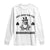 Funny St Patrick's Day Just Here For The Shenanigans Long Sleeve Shirt Frog Shamrock