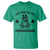 Funny St Patrick's Day Just Here For The Shenanigans T Shirt Frog Shamrock