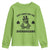Funny St Patrick's Day Just Here For The Shenanigans Youth Sweatshirt Frog Shamrock